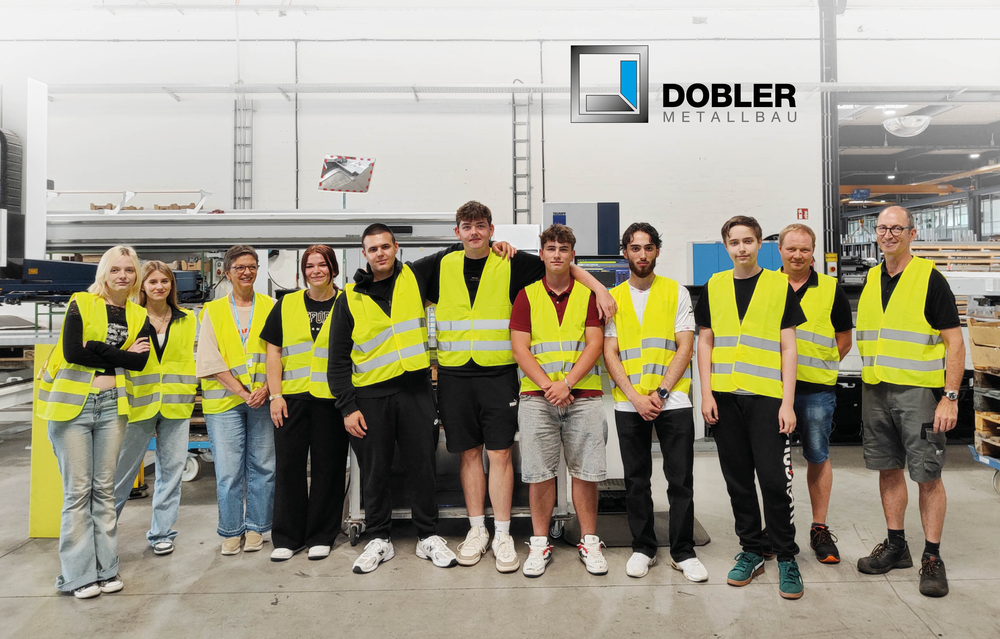 Die WS zu Gast bei Metallbau Dobler