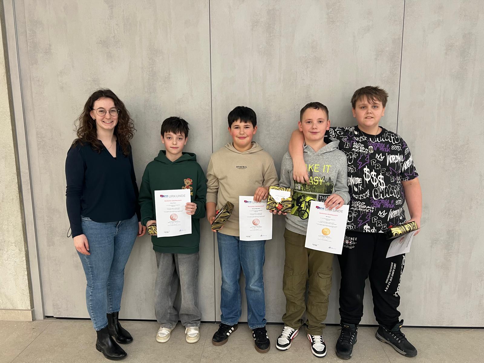 Gewinner "Mathe im Advent"